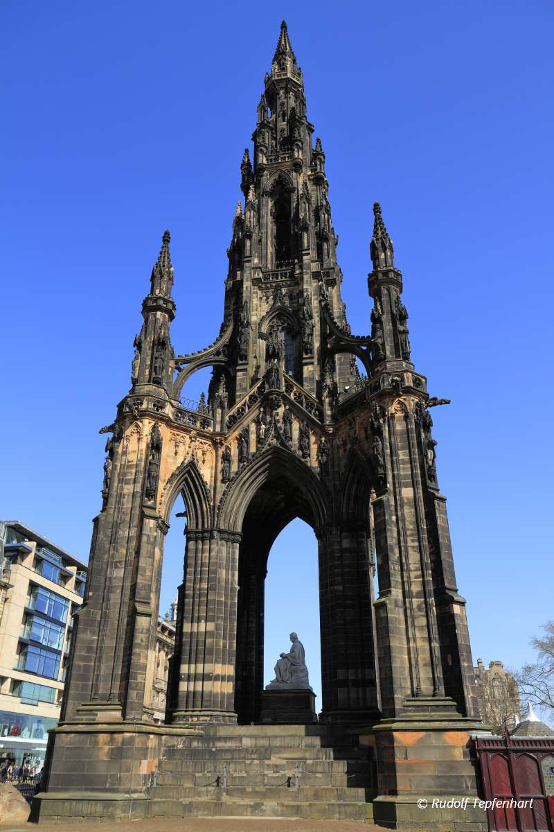Scott Monument, Edinburgh, Scotland