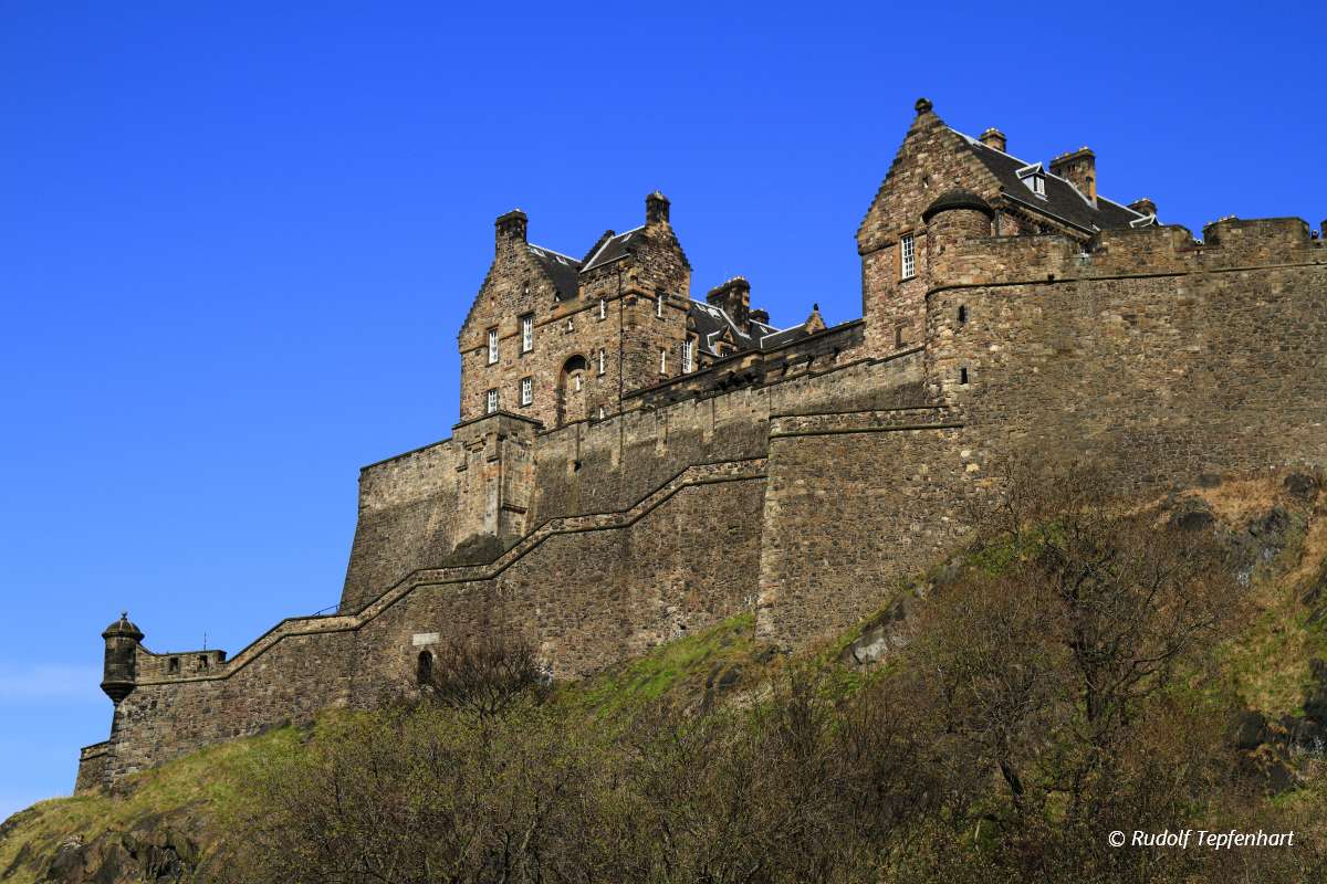 Edinburgh castle, Scotland, United Kingdom