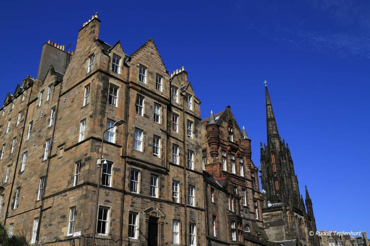 The Hub  at the top of Edinburgh's Royal Mile, Scotland