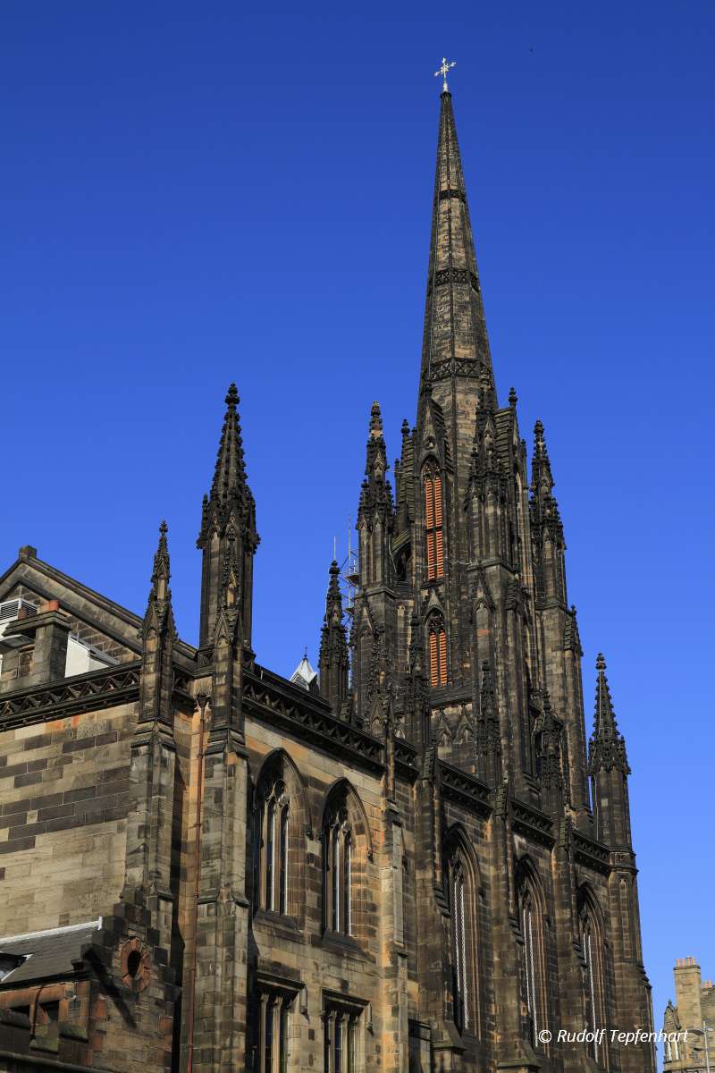 The Hub  at the top of Edinburgh's Royal Mile, Scotland