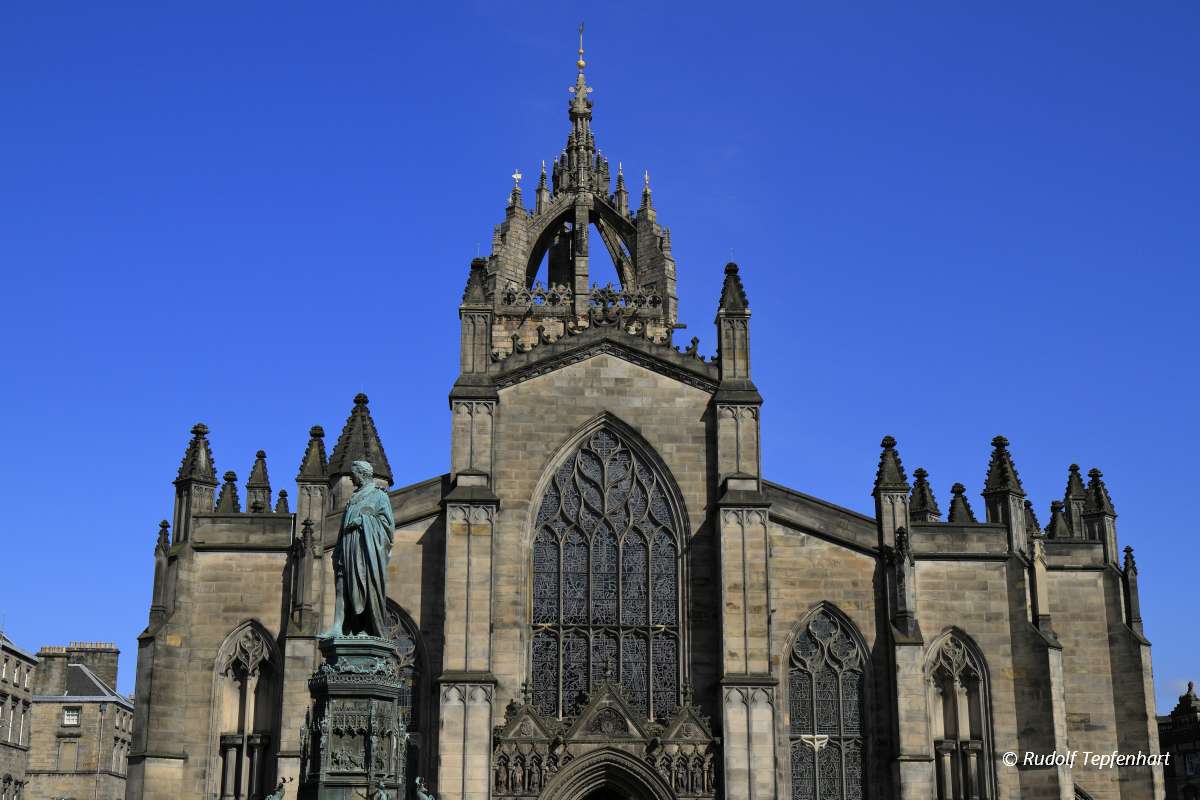 St. Giles Cathedral in Edinburgh, Scotland