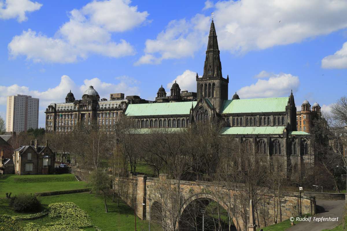 Glasgow cathedral Scotland, UK