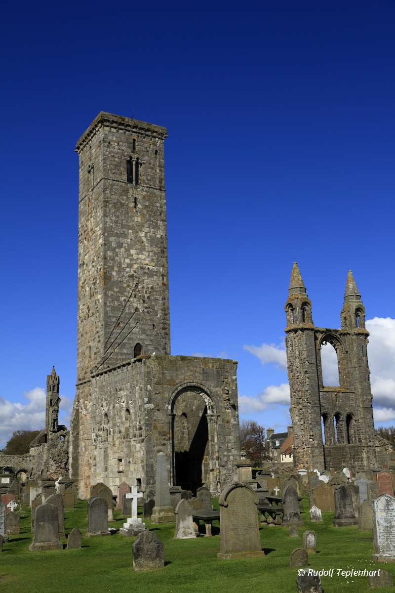 Ruin of St Andrews Cathedral, Scotland