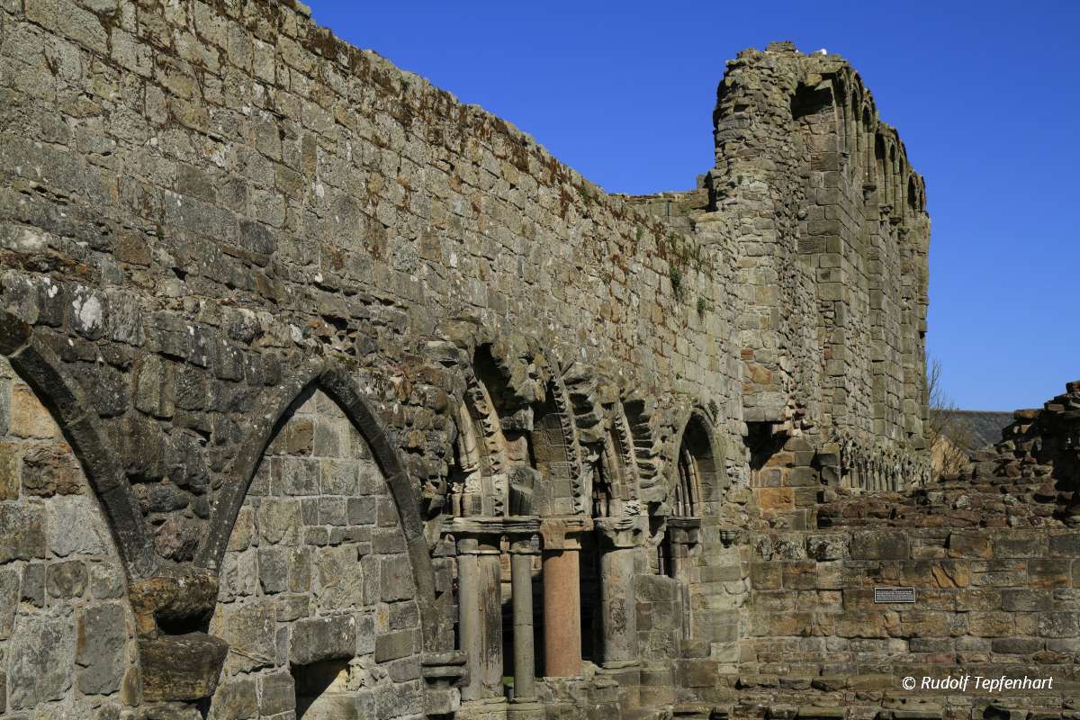 Ruin of St Andrews Cathedral, Scotland