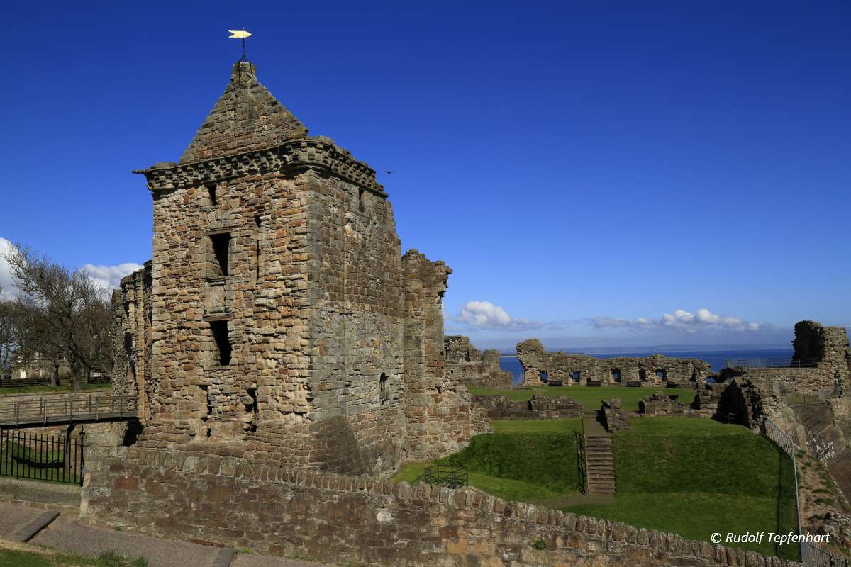 St. Andrew's Castle in Scotland