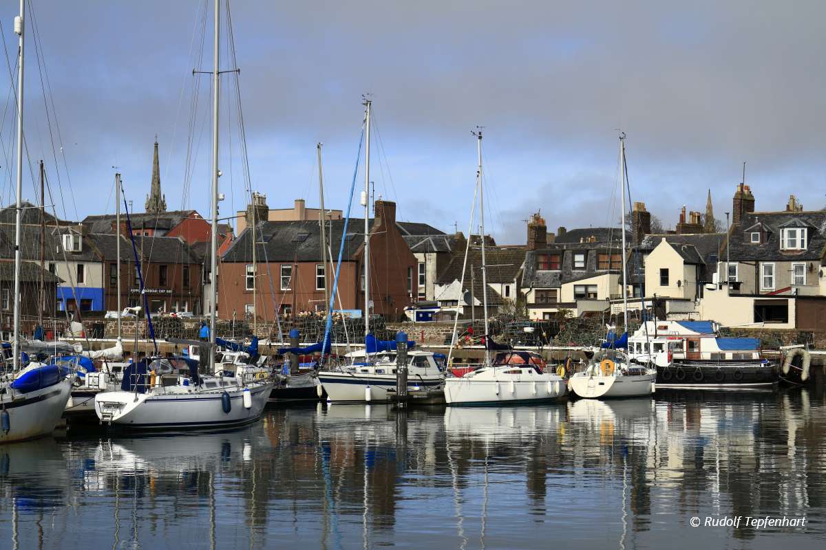 Arbroath Harbor, Scotland