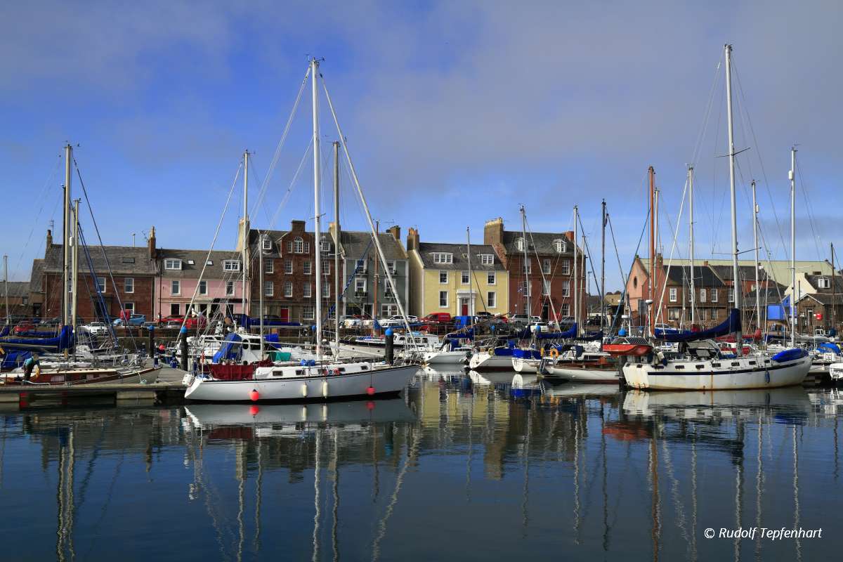 Arbroath Harbor, Scotland