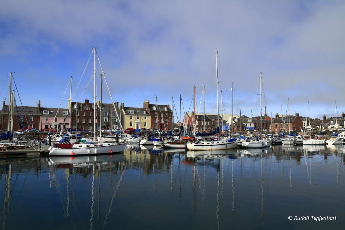 Arbroath Harbor, Scotland