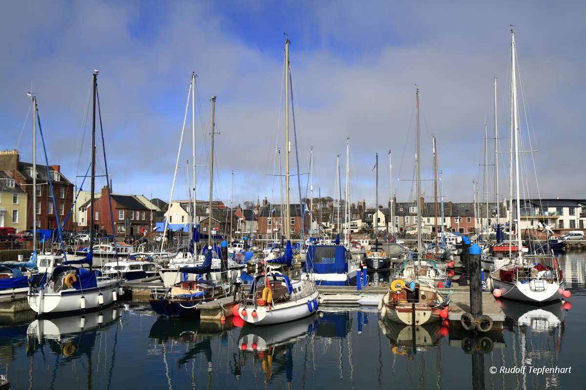 Arbroath Harbor, Scotland