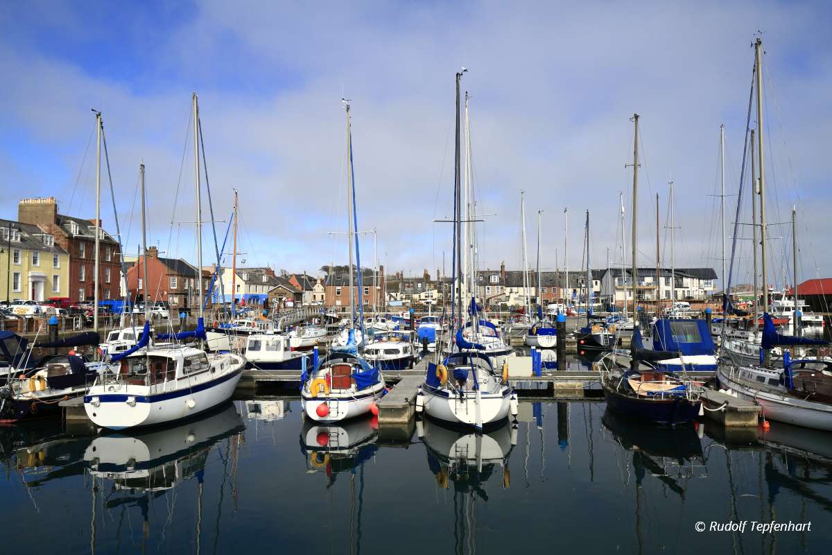 Arbroath Harbor, Scotland