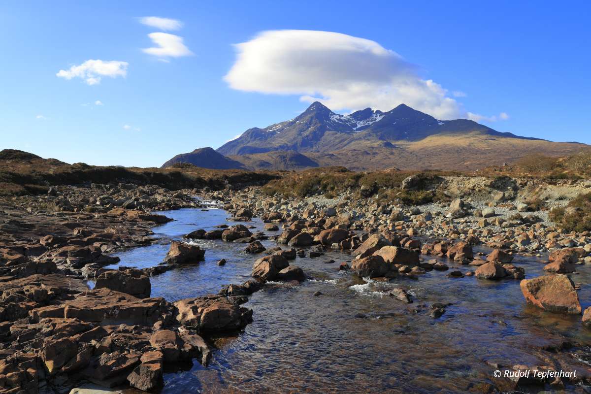Mountains in Highland, Scotland