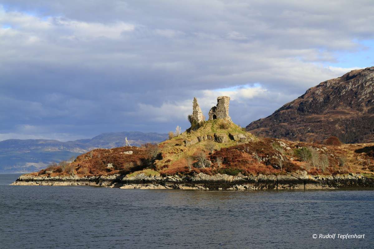 Castle Moil Castle, western Highlands of Scotland