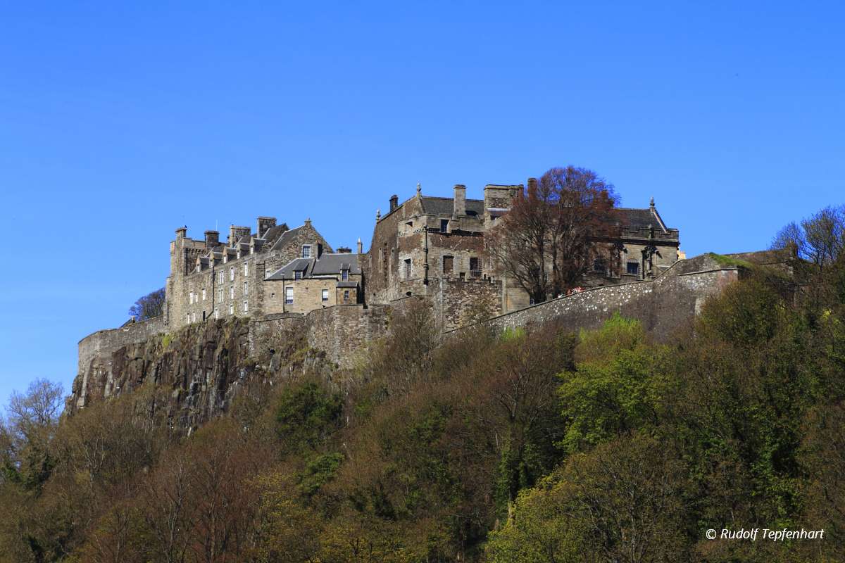 Stirling Castle, western Highlands of Scotland