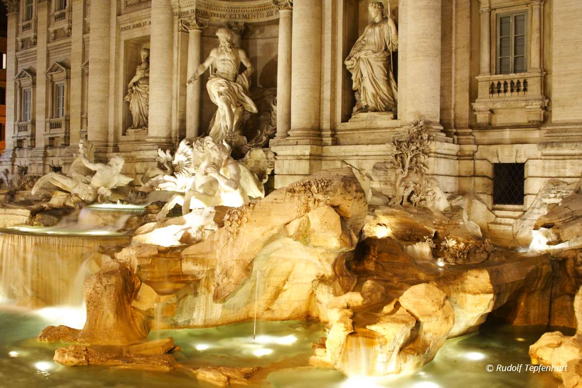 The Trevi Fountain