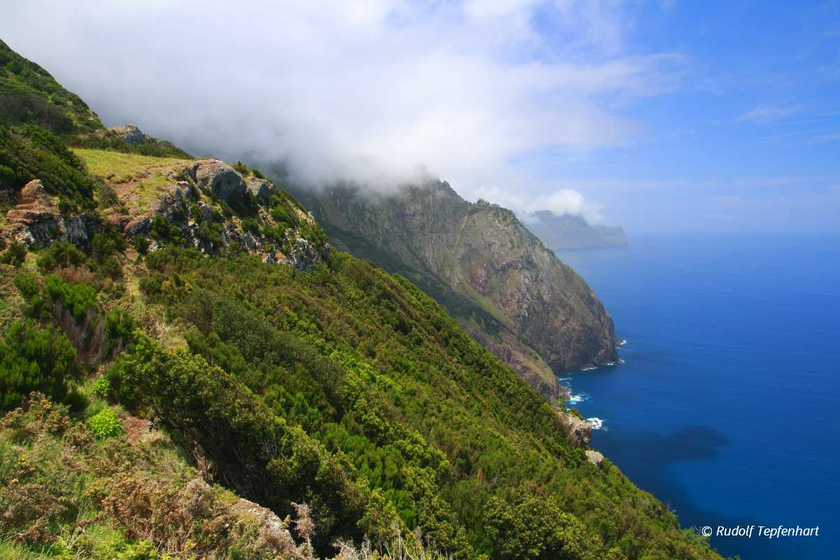 The north coast of Madeira