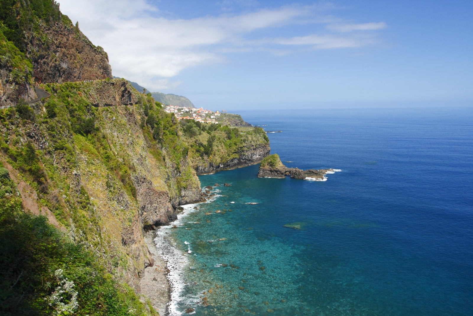 The north coast of Madeira