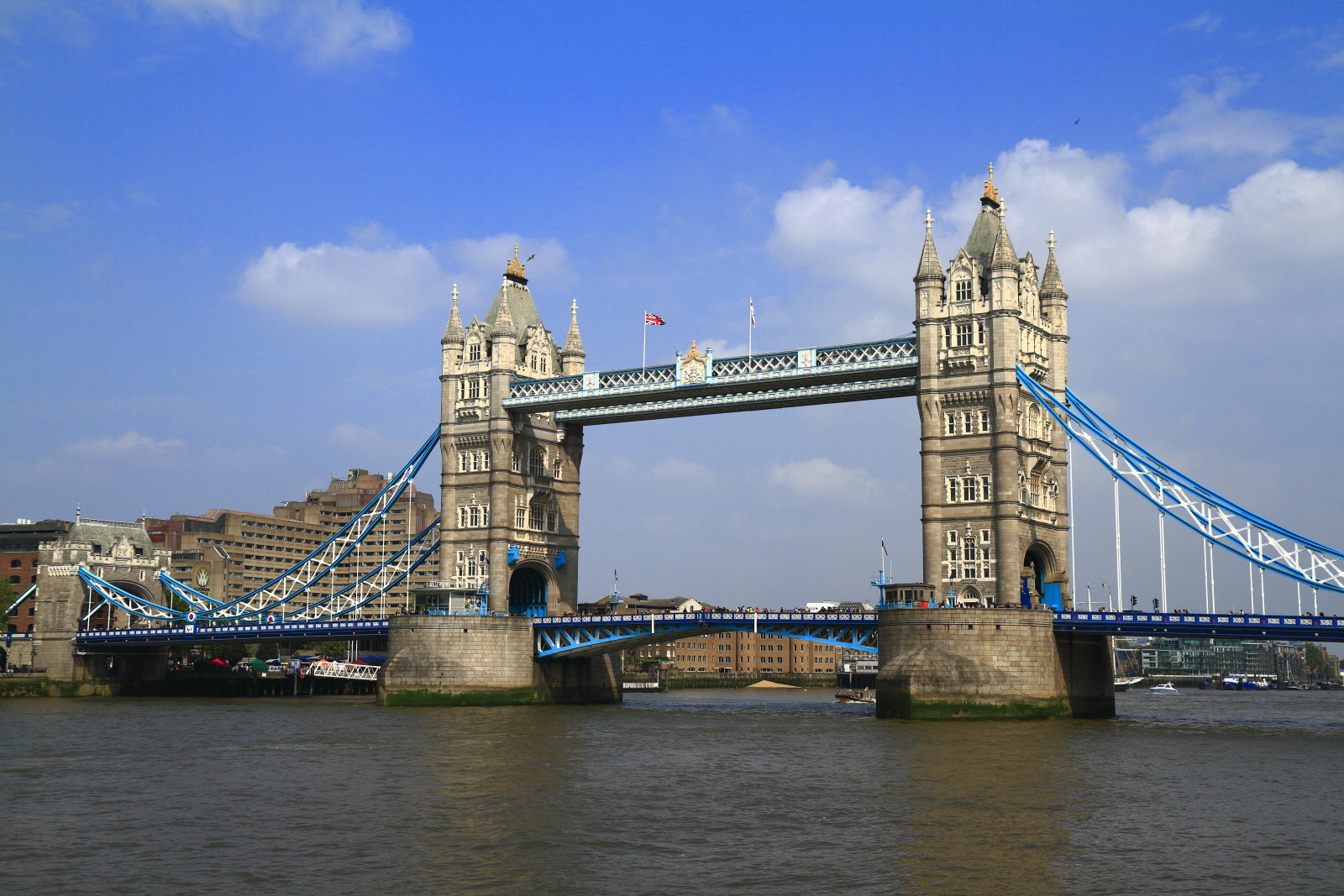 Tower Bridge over the River Thames in London